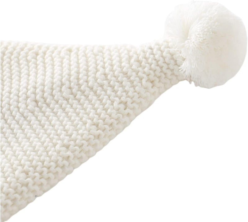 LLmoway Toddler Infant Winter Hat Warm Cotton Knit Skull Cap Stocking Cap Slouchy Beanie for Baby Kids Boys Girls - Image 3